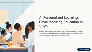 AI Personalized Learning: Revolutionizing Education in 2025