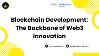 Blockchain Development The Backbone of Web3 Innovation