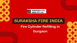 What Is the Cost of Fire Cylinder Refilling in Gurgaon
