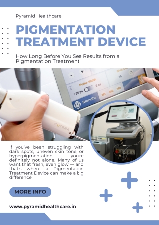 Pigmentation Treatment Device: The Future of Smart Skincare
