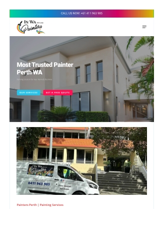 House Painters Perth WA