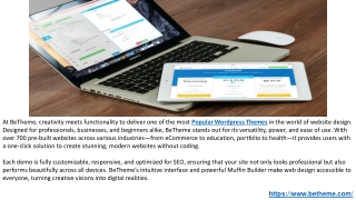 Discover Power Elementor Compatible Theme with BeTheme for Website Design.PPTX