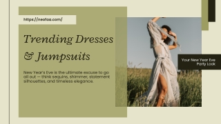 Top Trending Dresses & Jumpsuits for Your New Year Eve Party Look