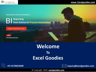 Powerapps Training in Hyderabad - Excelgoodies
