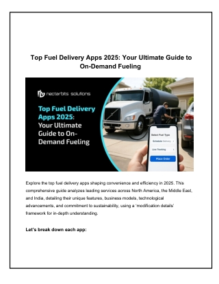 Top Fuel Delivery Apps 2025_ Your Ultimate Guide to On-Demand Fueling.