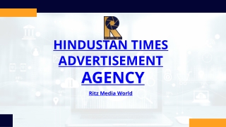 Hindustan Times Advertisement Service - Ritz Media World PPT 12 NOV 2025