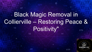 Black Magic Removal in Collierville, Dark Energy Cleanser & Spiritual Healer