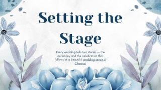 Planning the Perfect Transition How to Move Smoothly from Ceremony to Reception