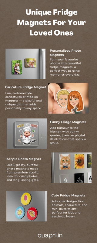 Unique Fridge Magnets For Your Loved Ones