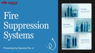 Tube Fire suppression Extinguisher: The Smart Way to Stop Fires