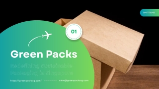 Why Choose Green Packs – Your Trusted Sustainable Packaging Partner