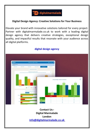 Digital Design Agency: Creative Solutions for Your Business