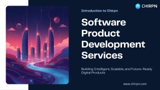 Driving Innovation with Expert Software Product Development – Chirpn
