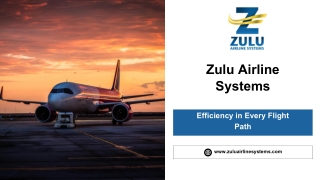 Elevating Airline Efficiency with Intelligent Airline Scheduling Software by Zulu