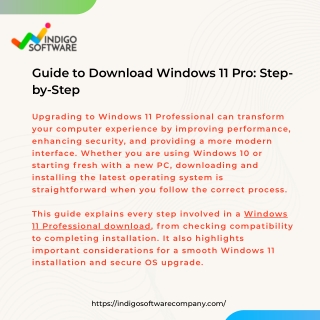 Guide to Download Windows 11 Pro - Step-by-Step