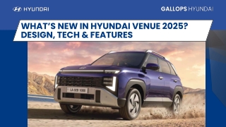 What’s New in Hyundai Venue 2025 Design, Tech & Features