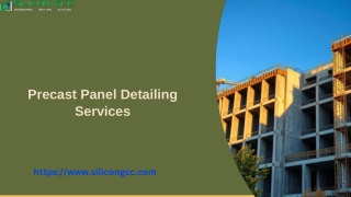 Precision Precast Panel Detailing for Efficient Construction