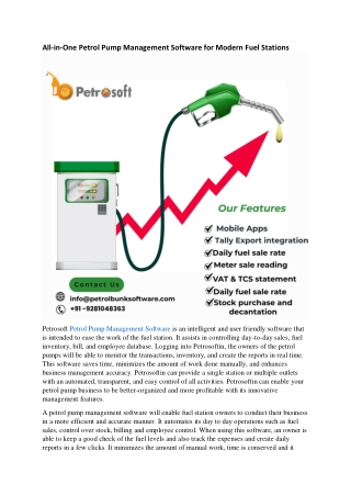 PetrolPump Management Software