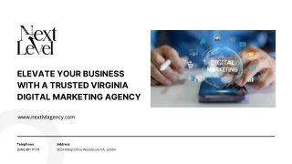 Elevate Your Business with a Trusted Virginia Digital Marketing Agency