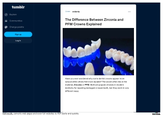 The Difference Between Zirconia and PFM Crowns Explained