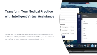 Transform Your Medical Practice with Intelligent Virtual Assistance