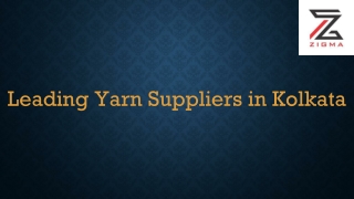 Why choose Zigma Fashion for yarn supply?
