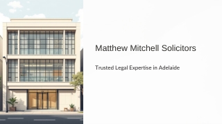 Solicitors Adelaide