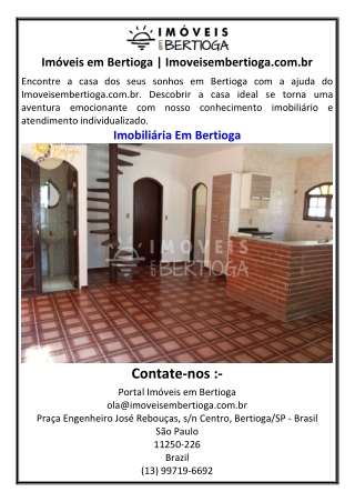 Imóveis em Bertioga