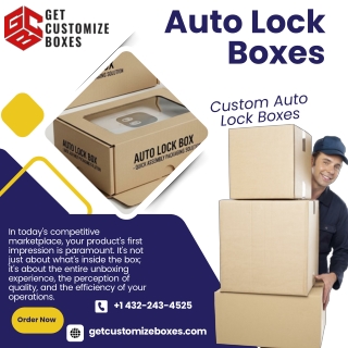 Get Customize Boxes Auto Lock Boxes