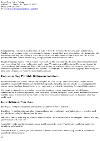 Organizing Volunteer Occasions? The Worth Of Reputable Facilities!