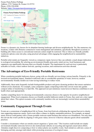 Engaging Local Neighborhoods With Our Eco-Friendly Solutions