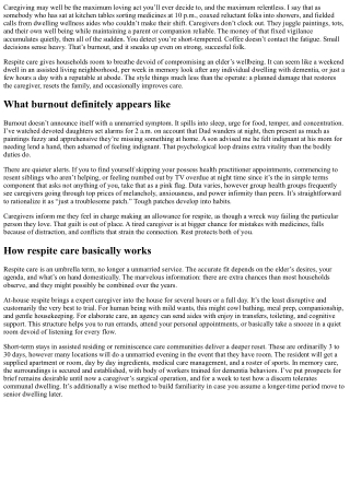 From Caregiver Burnout to Balance: How Respite Care Offers Relief and Renewal