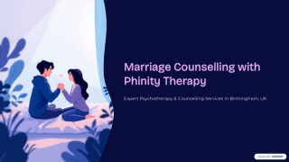 Marriage Counselling with Phinity Therapy