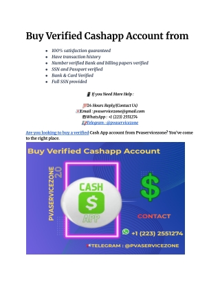 Buy Verified Cashapp Account from (3)