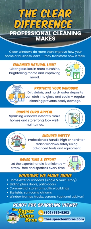 The Clear Difference Professional Cleaning Makes
