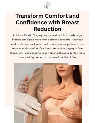 Transform Comfort and Confidence with Breast Reduction