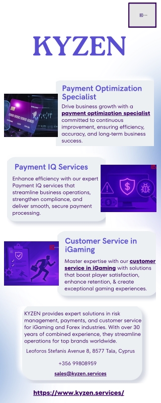 Payment Optimization Specialist