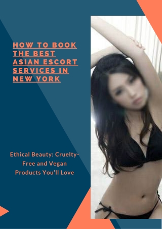 How to book the best Asian model services in New York