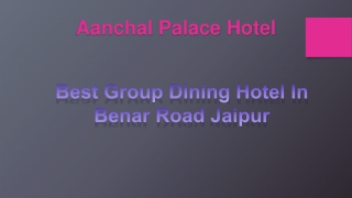 Best Group Dining Hotel in Benar Road Jaipur (2)