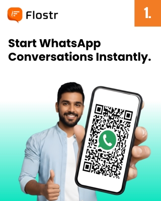 Flostr WhatsApp QR Code Generator – Start Conversations Instantly