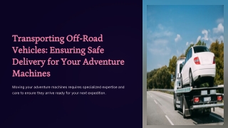 Vehicle Transport Services