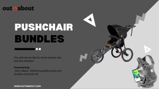 Pushchair Bundles : Style Meets Function