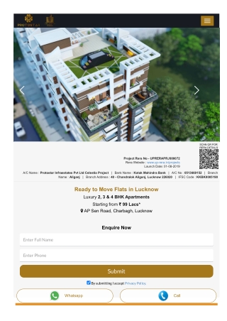 Ready to Move Flats in Lucknow - Protostar Celestia