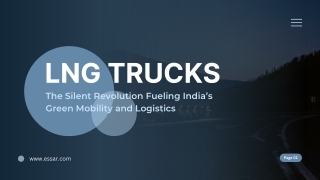 LNG Trucks The Silent Revolution Fueling India’s Green Mobility and Logistics
