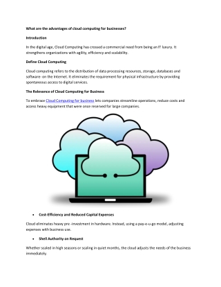 whataretheadvantagesofcloudcomputingforbusinesses