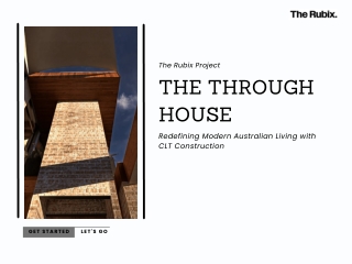 Throughhouse Crafted with CLT for Sustainable Living