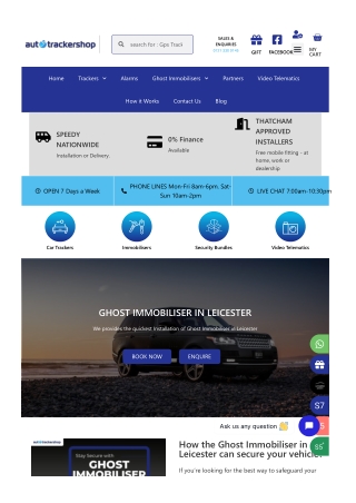 How the Ghost Immobiliser in Leicester can secure your vehicle?