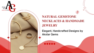 Natural Gemstone Necklaces, Handmade Jewelry, Buy Gemstone Necklaces Online