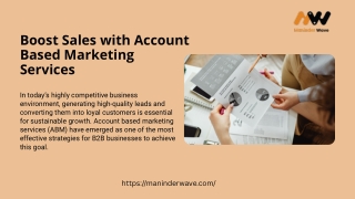Boost Sales with Account Based Marketing Services