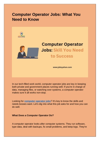 JobsYahan-Computer-Operator-Jobs-What-You-Need-to-Know